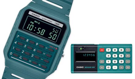 Casio Casio Collectie Vintage Heren Groen Horloge CA-53WB-3BEF