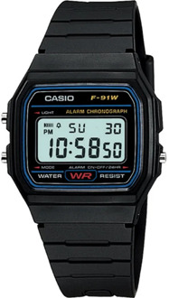 Casio collection F91W-1YER Reloj deporte para Hombre y mujer de Digital con Correa en Resina negro