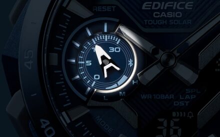 Casio Edifice Heren Horloge Blauw ECB-2200CB-2AEF