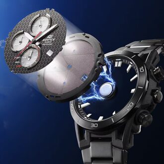 Casio Edifice Heren Zwarte Horloge EFS-S640DC-1AVUEF