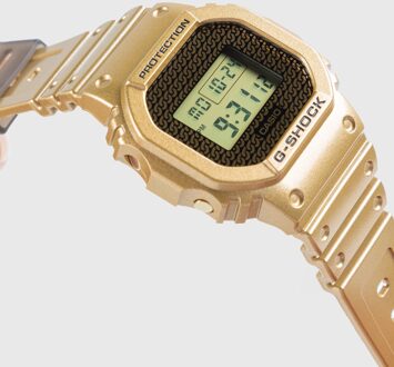 Casio G-shock Heren Gouden Horloge DWE-5600HG-1ER