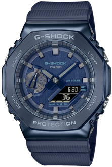 Casio Metal horloge GM-2100 Donkerblauw