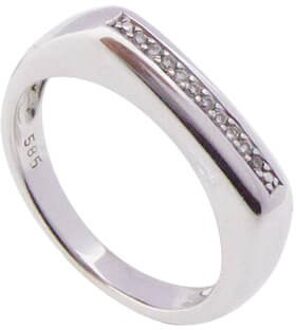Casio Ocn ring met diamanten Wit Goud - One size