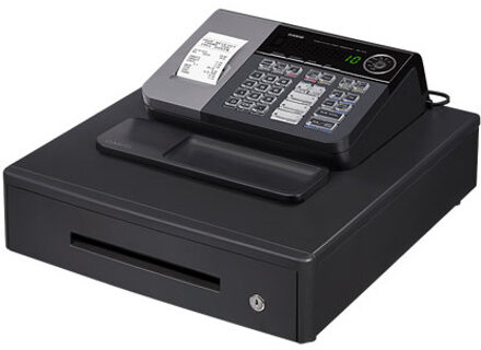 Casio SE-S100 - Kassa - Thermische printer -  grote lade - zwart