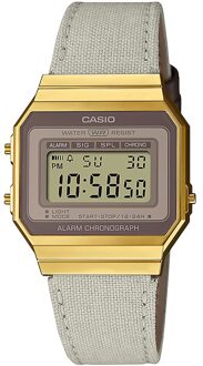 Casio Vintage A700WEGL-7AEF Dameshorloge Grijs