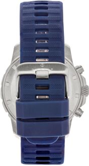 Caspian Chronograaf bandhorloge met datum - marineblauw Navy