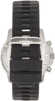 Caspian Chronograaf bandhorloge met datum - zwart/rood