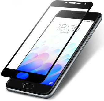 CASPTM Full Cover Tempered Glass For Meizu M6 Note M5 M5S M3 U10 M5C M3S Mini Pro 6 7 U20 MX6 Screen Protector Protective Film