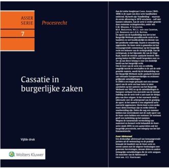 Cassatie in burgerlijke zaken - Boek Wolters Kluwer Nederland B.V. (9013096891)