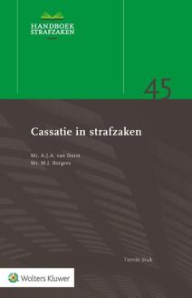 Cassatie In Strafzaken - A.J.A. van Dorst