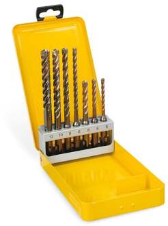 Cassette 7-delig SDS+ Boor XLR (5, 6x2, 8x2, 10, 12mm) - DT8976-QZ