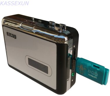 Cassette Speler Converter, Converteren Oude Cassette Naar Mp3 Besparen In U Flash Disk Direct, geen Pc Nodig