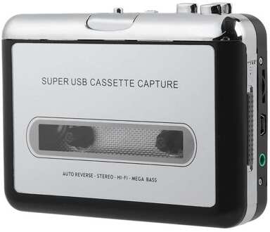 Cassette Speler Tape Naar Pc Cassette Recorder MP3 Cd Converter Capture Digitale Audio Music Player Converteren Muziek Op Tape Te pc