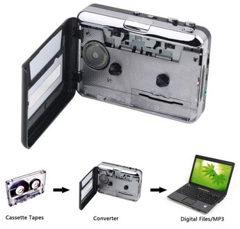 Cassette Speler Usb Cassette Capture Radio Tape Naar MP3 Converter Usb Capture Audio Music Player Tape Cassette Recorder