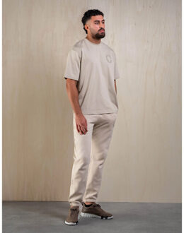 Cassic ogo t-shirt - maat XL Beige