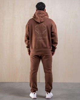 Cassic ogo trainingspak Bruin - XXL