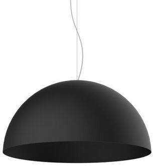 Cassis Hanglamp, 1xe27, Metaal, Zwart Mat, D60cm