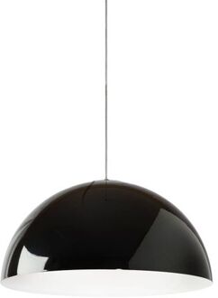 Cassis Hanglamp, 1xe27, Metaal, Zwart /wit, D40cm