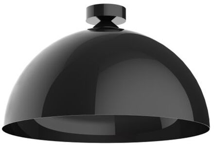 Cassis Plafondlamp, 1xe27, Metaal, Zwart Briljant, D60cm