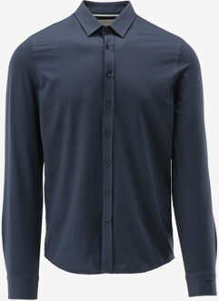 Cast Iron Casual Shirt donker blauw - S;M
