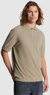 Cast Iron Knitted Riva Polo Taupe - L,M,S,XL,XXL
