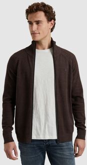 Cast Iron Knitted Vest Bruin - S