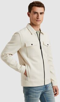 Cast Iron Overshirt Beige Off-White