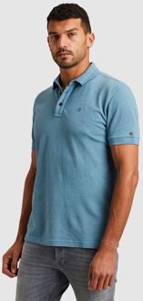 Cast Iron Polo Popcorn Structure Blauw