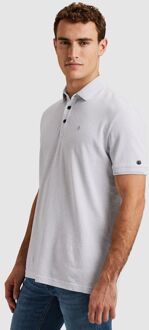 Cast Iron Polo Popcorn Structure Lichtblauw - M