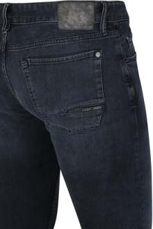 Cast Iron Riser Slim Jeans Vintage Washed Denim Zwart - W 30 - L 34,W 31 - L 34,W 34 - L 32