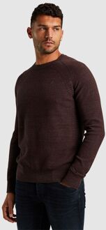 Cast Iron Trui Heather Plated Bruin - L,XL