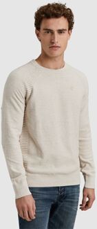 Cast Iron Trui Heather Plated Ecru Off-White - XL