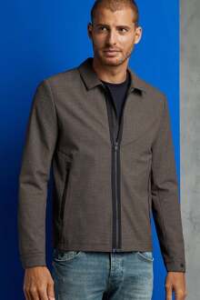 Cast Iron Zip Jacket Ruit Bruin - S,M,L,XL