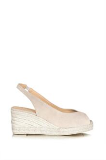 Castaner Slingback sleehakken Barbara  sand Naturel - 37,38,39,40,41,