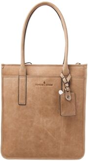 Castelijn & Beerens Carisma Laptop Shopper 15.6" RFID beige - H 39 x B 34.5 x D 8 cm