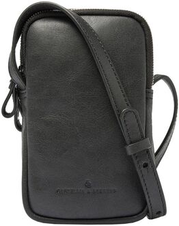 Castelijn & Beerens Carisma Phone Crossbody black damestas Zwart - H 19 x B 11.5 x D 4 cm