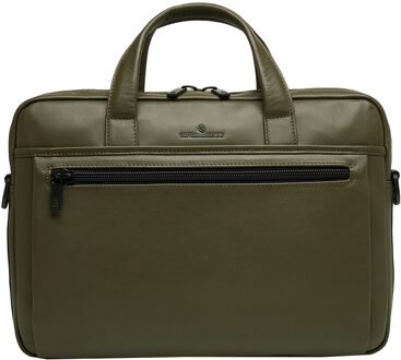 Castelijn & Beerens Charlie Laptopbag 15.6 Schoudertas Groen