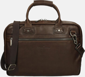 "Castelijn & Beerens Firenze Tablet/Laptoptas 15,6""" Bruin