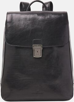 Castelijn & Beerens Gaucho Guus Laptop Backpack 15.6'' zwart - H 40 x B 31.5 x D 10 cm