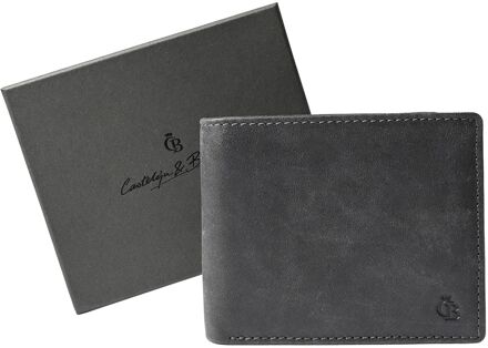 Castelijn & Beerens Giftbox Billfold RFID black portemonnee Zwart - H 9,5 x B 11,5 x D 2 cm