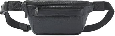 Castelijn & Beerens Onyx Fanny Pack black heuptas Zwart - H 15 x B 30 x D 8 cm