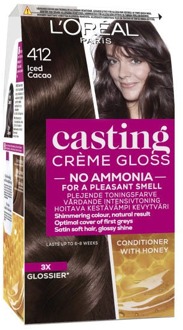 Casting Crème Gloss 412 Iced Cacao - Midden As Parelmoerbruin - Haarverf