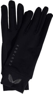 Castore Actieve Handschoenen Unisex Volwassenen Zwarte Handschoenen/Wanten