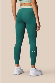 Castore Adapt Legging Polyester Dames Donker Turquoise Sportleggings Groen