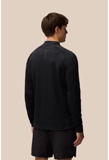 Castore Adapt Training 1/4 Zip Top Polyester Heren Zwarte Actieve T-Shirts - L