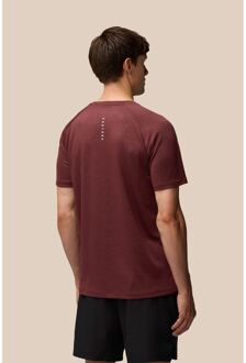 Castore Adapt Trainings T-Shirt Polyester Heren Paars Sport T-Shirts - XL