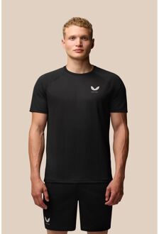 Castore Adapt Trainings T-Shirt Polyester Heren Zwart Activewear T-Shirts - maat 2XL