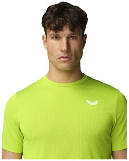 Castore Engineered knit ss t shirt cmd30841-101 Groen - XL