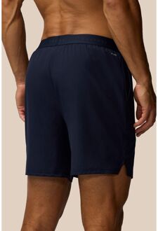 Castore Merke Lastiek Short Polyester Heren Blauwe Sportshorts Navy