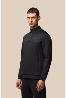 Castore Scuba 1/4 Zip Polyester Heren Zwarte Sweatshirt - maat L
